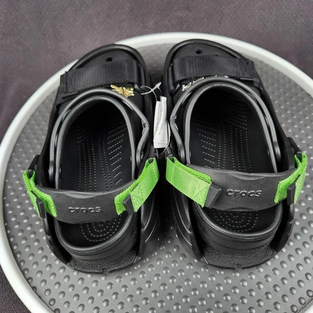 Sankuanz x Crocs Classic Clog Black Mens Size 7 Womens Size 9 206900-001 NEW